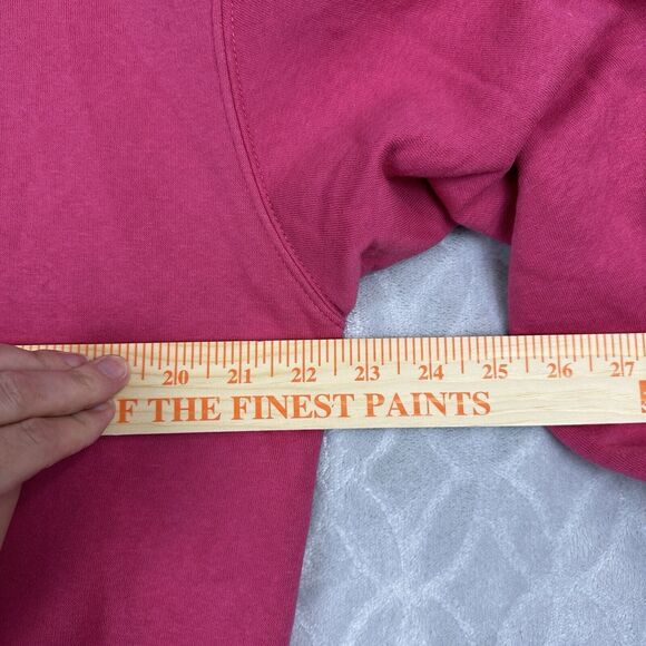 Vtg Grandmas Love Novelty Sweatshirt Women Large Pink Embroidered Crewneck 90s - Picture 10 of 11